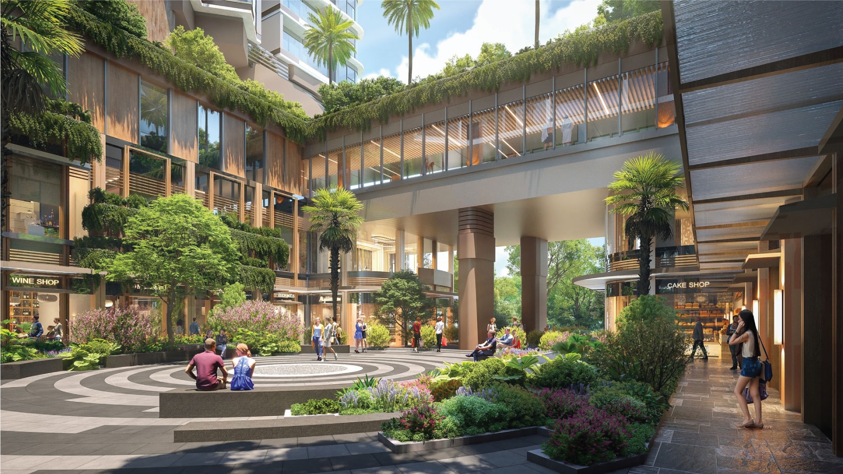 phối cảnh green nestera